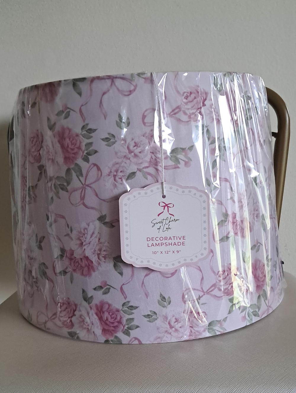 New!Viral Pink Floral Decorative Lampshade